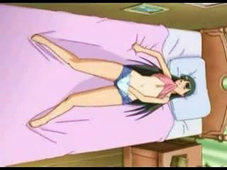 A Girl From An Animated Series Engaging In Sexual Activity On A Bed